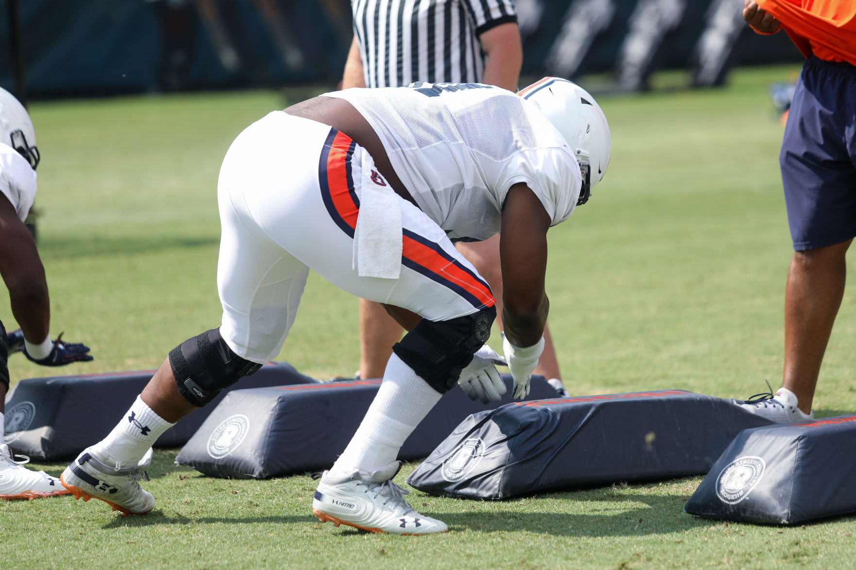 Auburn football practice Aug. 12